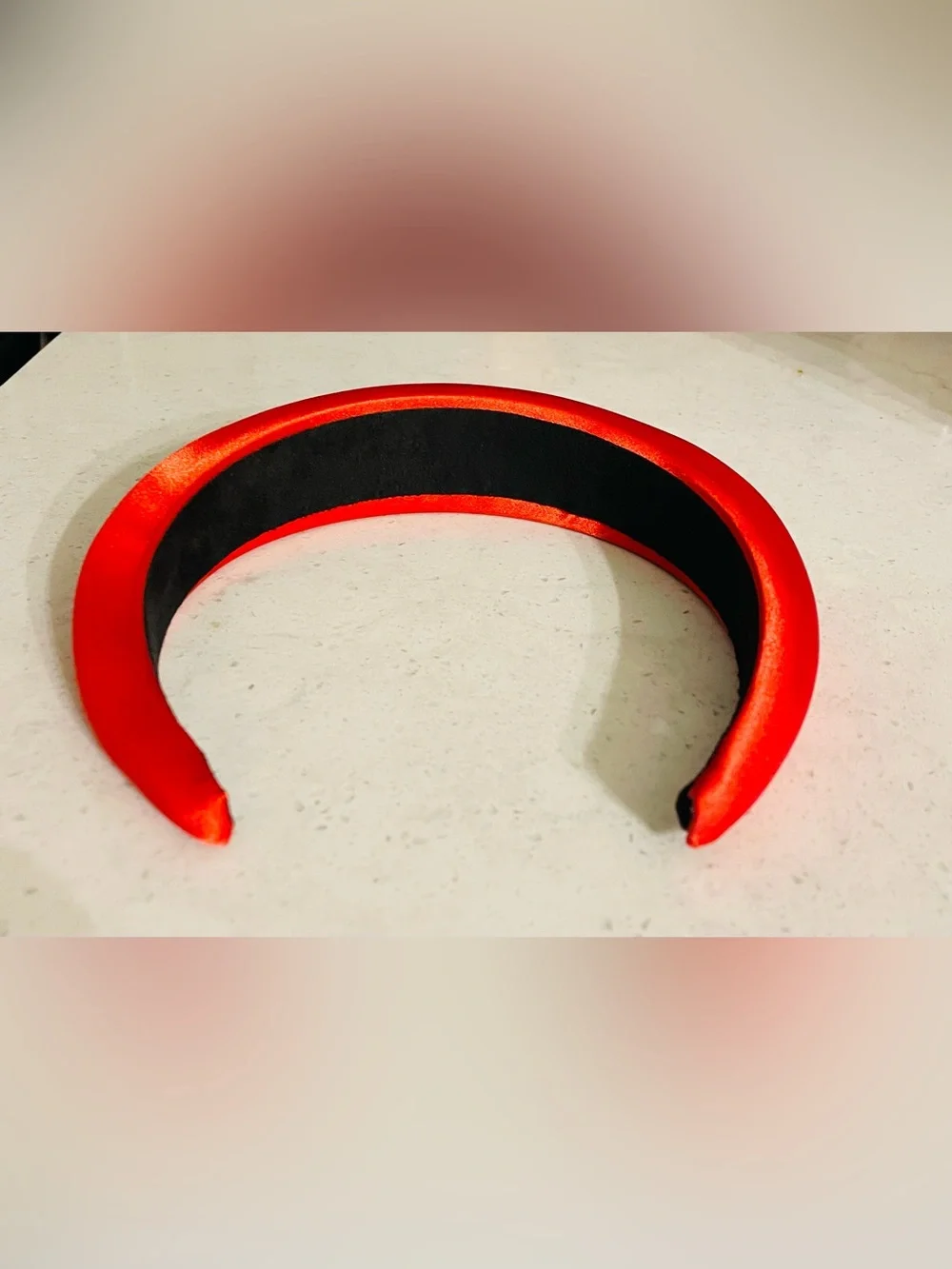 Red Padded Headband - Women Accessories